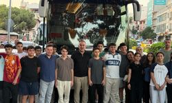 Aydın’dan 64 öğrenci gençlik kamplarına uğurlandı