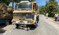 Bozdoğan'da kamyon ve motosiklet çarpıştı: 1 yaralı