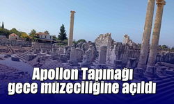 Apollon Tapınağı, gece müzeciliğine açıldı