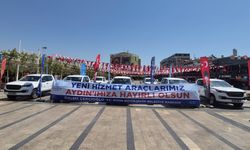 Aydın Büyükşehir, 10 yeni araç daha aldı