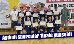 Aydınlı sporcular finale yükseldi