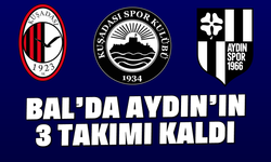 BAL'da Aydın'ın 3 takımı kaldı