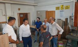 Nazilli’nin gençleri arı gibi: Başka okulun mobilyalarını lise öğrencileri üretiyor