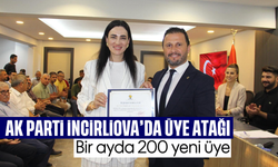 AK Parti İncirliova’da üye atağı: Bir ayda 200 yeni üye