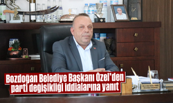 Bozdoğan Belediye Başkanı Özel’den parti değişikliği iddialarına yanıt