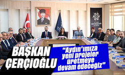 'Aydın'ımıza yeni projeler üretmeye devam edeceğiz'