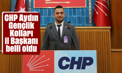 CHP Aydın Gençlik Kolları İl Başkanı belli oldu