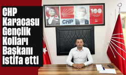 CHP Karacasu Gençlik Kolları Başkanı istifa etti