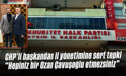 CHP'li başkandan, il yönetimine sert tepki: "Hepiniz bir Ozan Çavuşoğlu etmezsiniz"