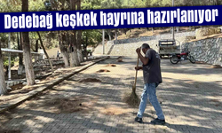 Dedebağ, keşkek hayrına hazırlanıyor