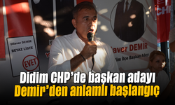Didim CHP’de başkan adayı Demir’den anlamlı başlangıç