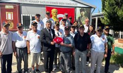 Didim’de gazilere minnet ziyareti