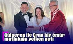 Gülseren ile Eray bir ömür mutluluğa yelken açtı