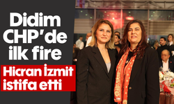 Didim CHP’de ilk fire; Hicran İzmit istifa etti