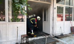 Nazilli'de ekmek fırınından dumanlar yükseldi