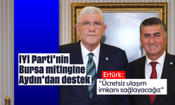 İYİ Parti’nin Bursa mitingine Aydın’dan destek