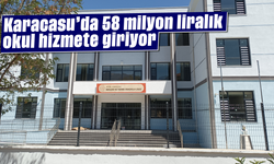 Karacasu'da 58 milyon liralık okul hizmete giriyor