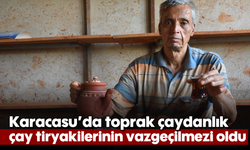 Karacasu'da toprak çaydanlık, çay tiryakilerinin vazgeçilmezi oldu