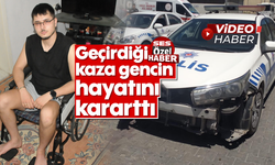 Geçirdiği kaza gencin hayatını kararttı