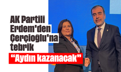 AK Partili Erdem’den Çerçioğlu’na tebrik