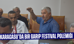 Karacasu'da bir garip festival polemiği