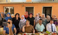 Meşeli halkından Kaymakam Doğru'ya sevgi seli