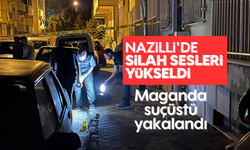 Nazilli'de silahlı maganda suçüstü yakalandı