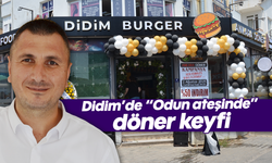 Didim’de “Odun ateşinde” döner keyfi