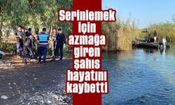 Serinlemek için azmağa giren şahıs hayatını kaybetti