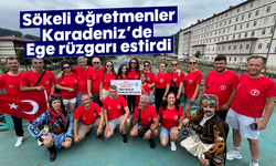 Sökeli öğretmenler Karadeniz'de Ege rüzgarı estirdi
