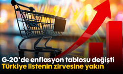 G-20’de enflasyon tablosu değişti: Türkiye listenin zirvesine yakın