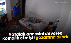 Yatalak annesini döverek komalık etmişti, gözaltına alındı