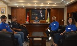Yesevi Hareketi Derneği’nden Kaymakam Kan’a ziyaret