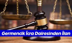 Germencik İcra Dairesinden İlan