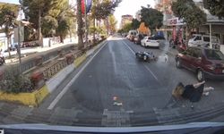 Nazilli’de yaya geçidinde kaza: Motosiklet sürücüsü yaralı kadını bırakıp kaçtı