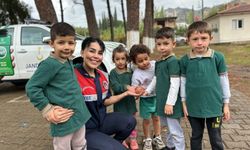 Aydınlı miniklere doğa ve hayvan sevgisi aşılandı