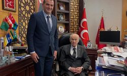 Burak Pehlivan’dan Genel Başkan Bahçeli’ye ziyaret