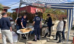 Nazilli itfaiyecilerinden geleneksel lokma hayrı