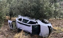 Otomobil şarampole yuvarlandı: Aydın’da korkutan kaza