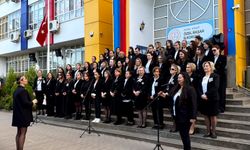 Başak Koleji, Atatürk'ü andı: Anma töreni bisiklet turuyla taçlandı