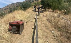 Nazilli'de yeni içme suyu terfi hattı çalışmaları sürüyor