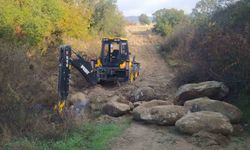Bozdoğan’da arazi yollarında çalışmalar sürüyor