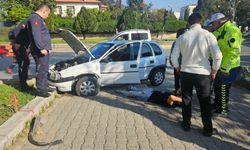Aydın'da feci kaza: 17 yaşındaki ehliyetsiz sürücü ağır yaralandı