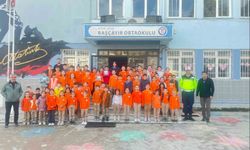 Köşk’te 70 öğrenci trafik dedektifi oldu