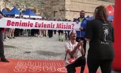 Aydın'da evlilik teklifi sürprizi: Yarışın finali evlilik teklifiyle taçlandı