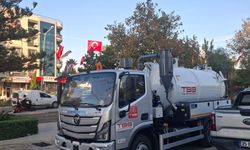 TBB’nin hibe ettiği vidanjör Didim Belediyesi'ne teslim edildi