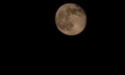 Son 6 yılın en büyük dolunayı: Süper ay Aydın'da görüldü