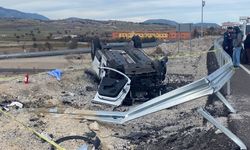 Korkunç kaza: Takla atan otomobilde 1 kişi hayatını kaybetti