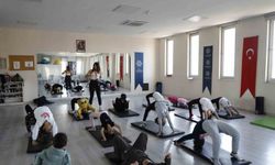 Aydın Büyükşehir Belediyesi’nin jimnastik eğitimleri devam ediyor