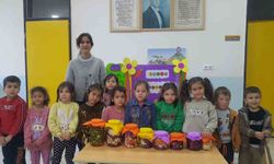 Bozdoğan’da minikler ekmek yapmasını öğrendi